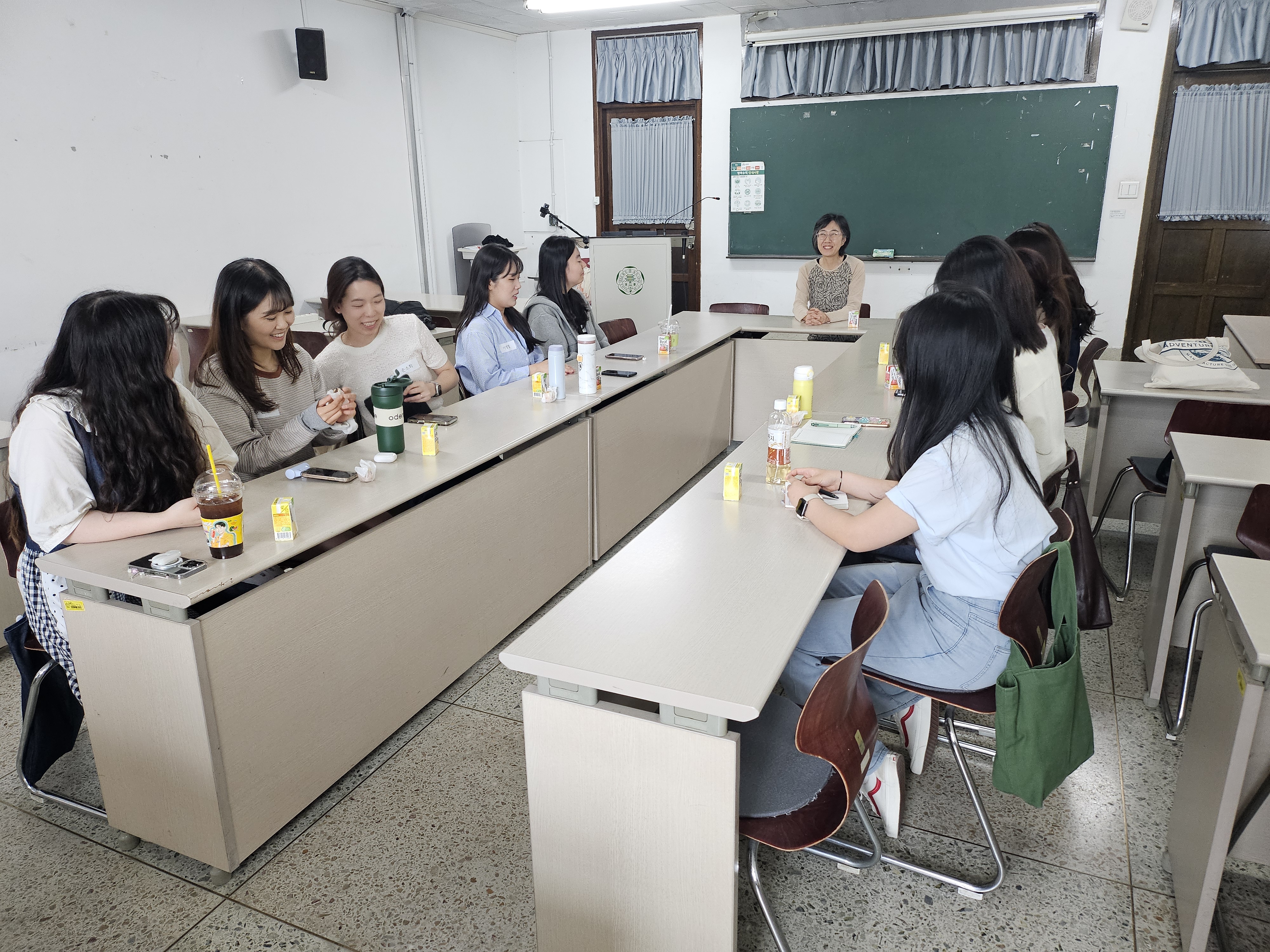 석사 1학기생 간담회